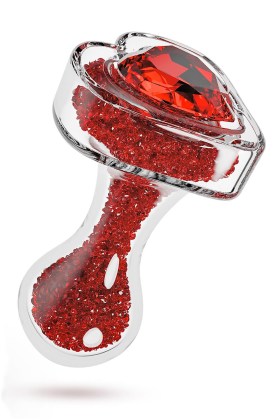 Lustre crveni anal plug- 332117-1